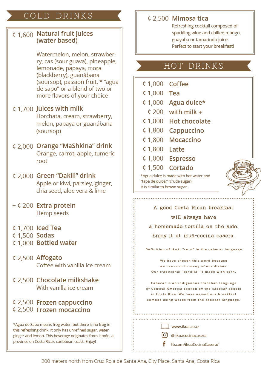 ikua menu breakfast 2